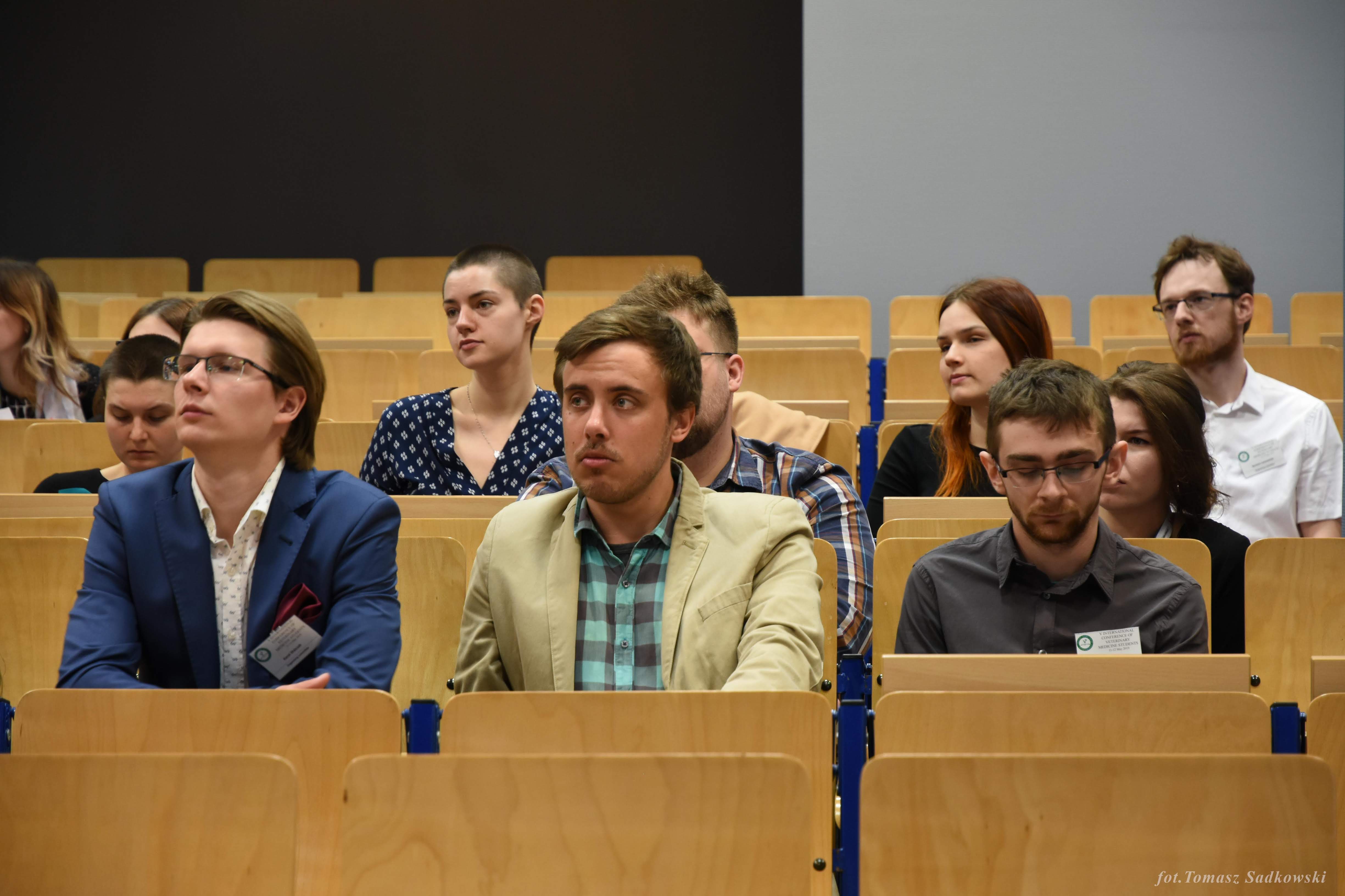 audience during dr. Louton's lecture